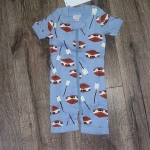 Adorable, Hannah Anderson  s’mores pajamas size 3 to 6 months NWT